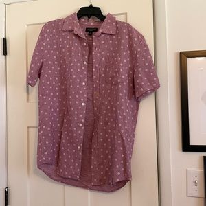 Banana Republic Short Sleeve Button Up Shirt
